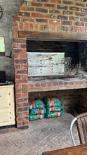 Load image into Gallery viewer, Roosterbraai KS68 Braai Plate 68 hole Kit with 2 x 430SS grids (975mmx550mm)