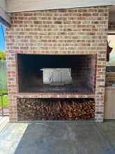 Load image into Gallery viewer, Roosterbraai KS54 Braai Plate 54 hole Kit with 2 x 430SS grids (855mmx550mm)