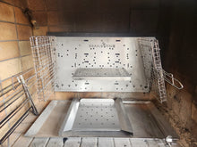 Load image into Gallery viewer, Wall Mount KS54 Braai Plate 54 hole Kit with 2 x 430SS grids (855mmx550mm)
